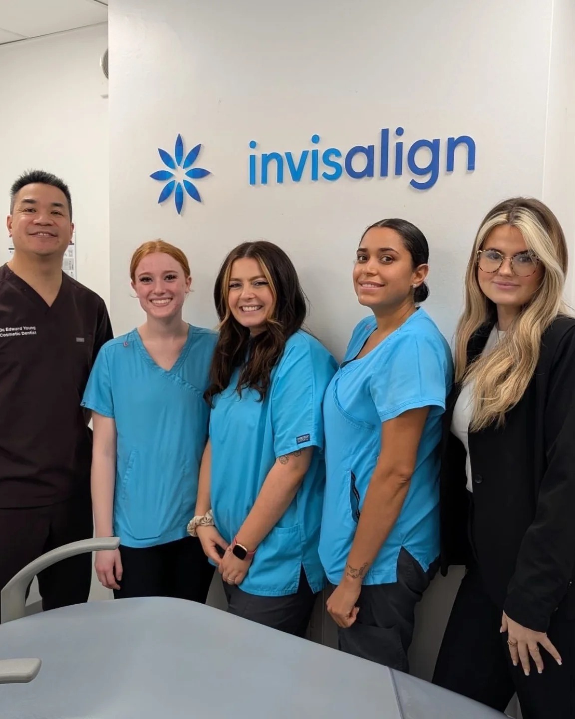 The clinic team at the Invisalign Open Day